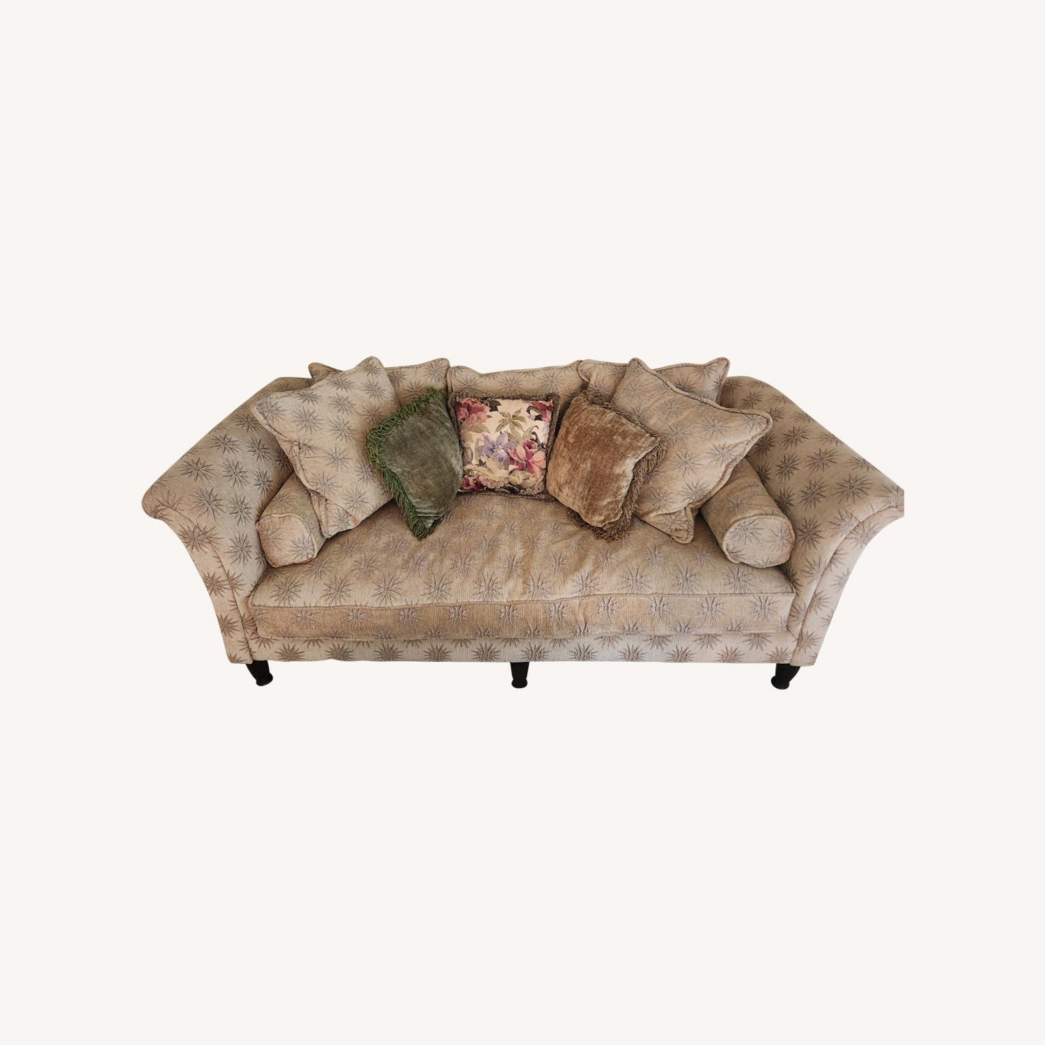 Beige 3 Seater Sofa - image-0