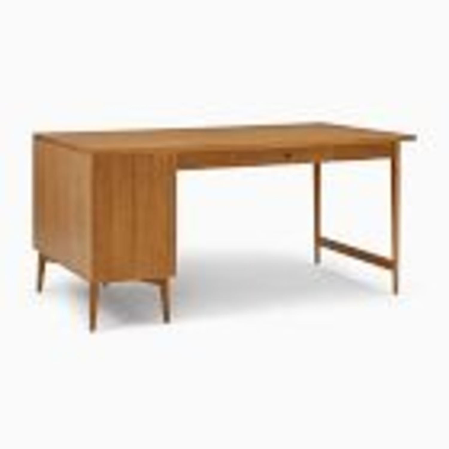 West Elm Mid-Century Peninsula Desk - image-2