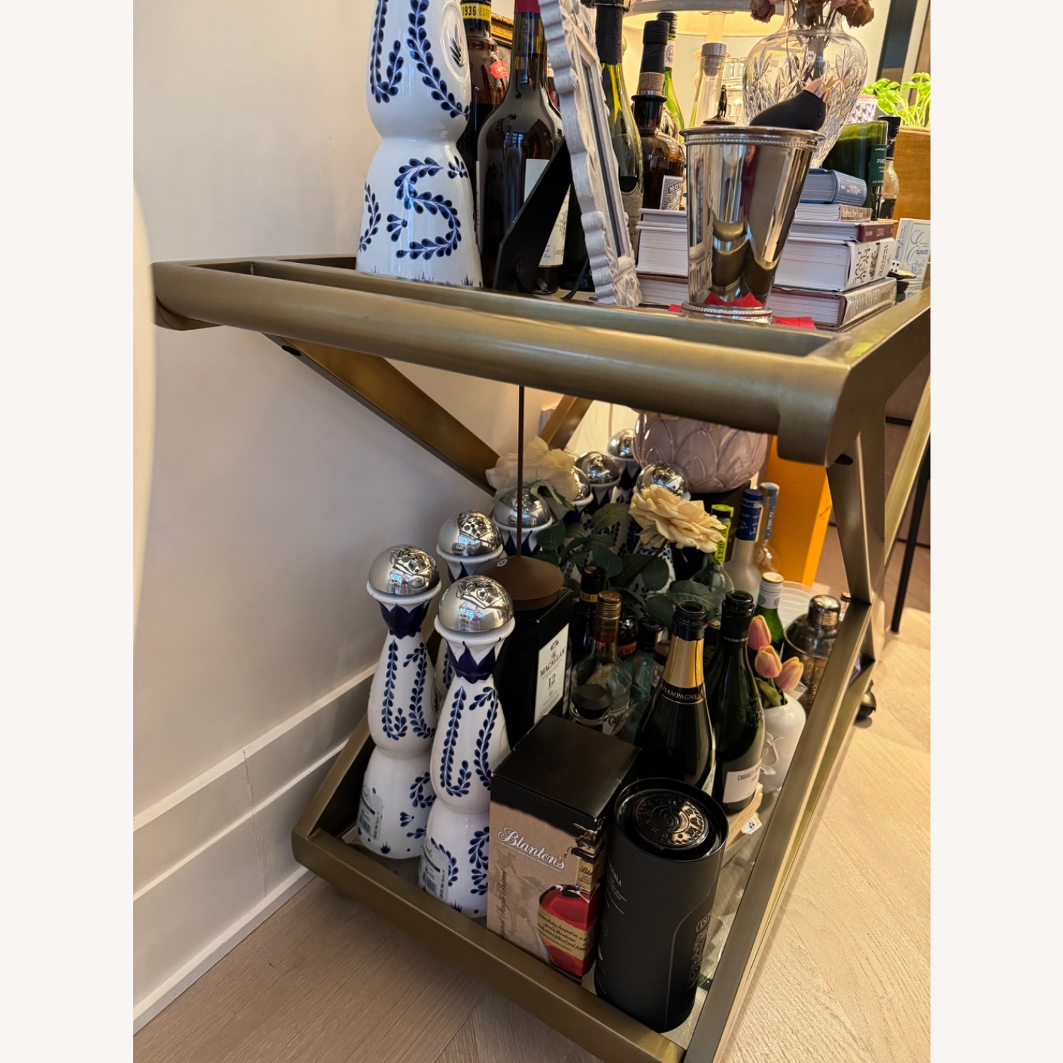 Restoration Hardware Milo Bar Cart - image-3