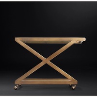 Restoration Hardware Milo Bar Cart