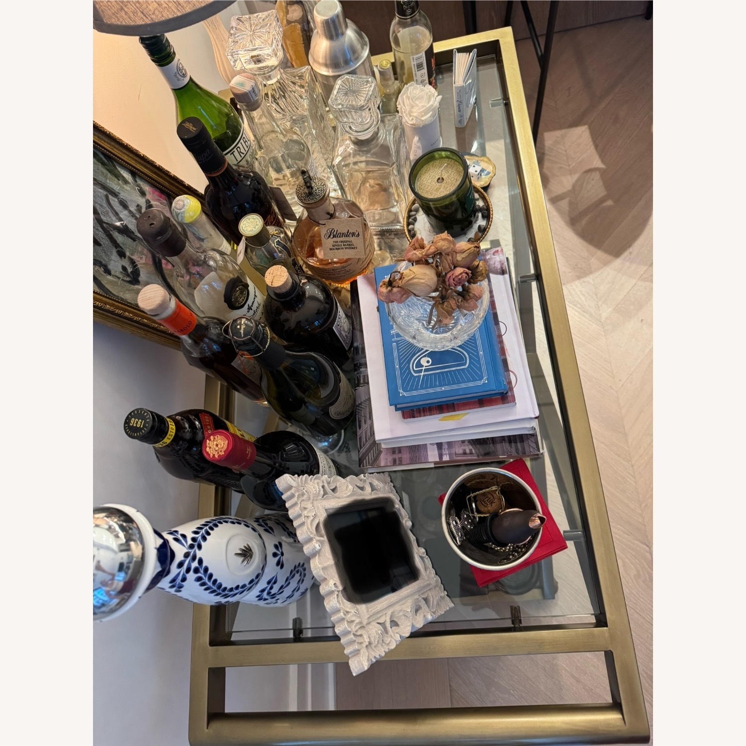 Restoration Hardware Milo Bar Cart - image-2