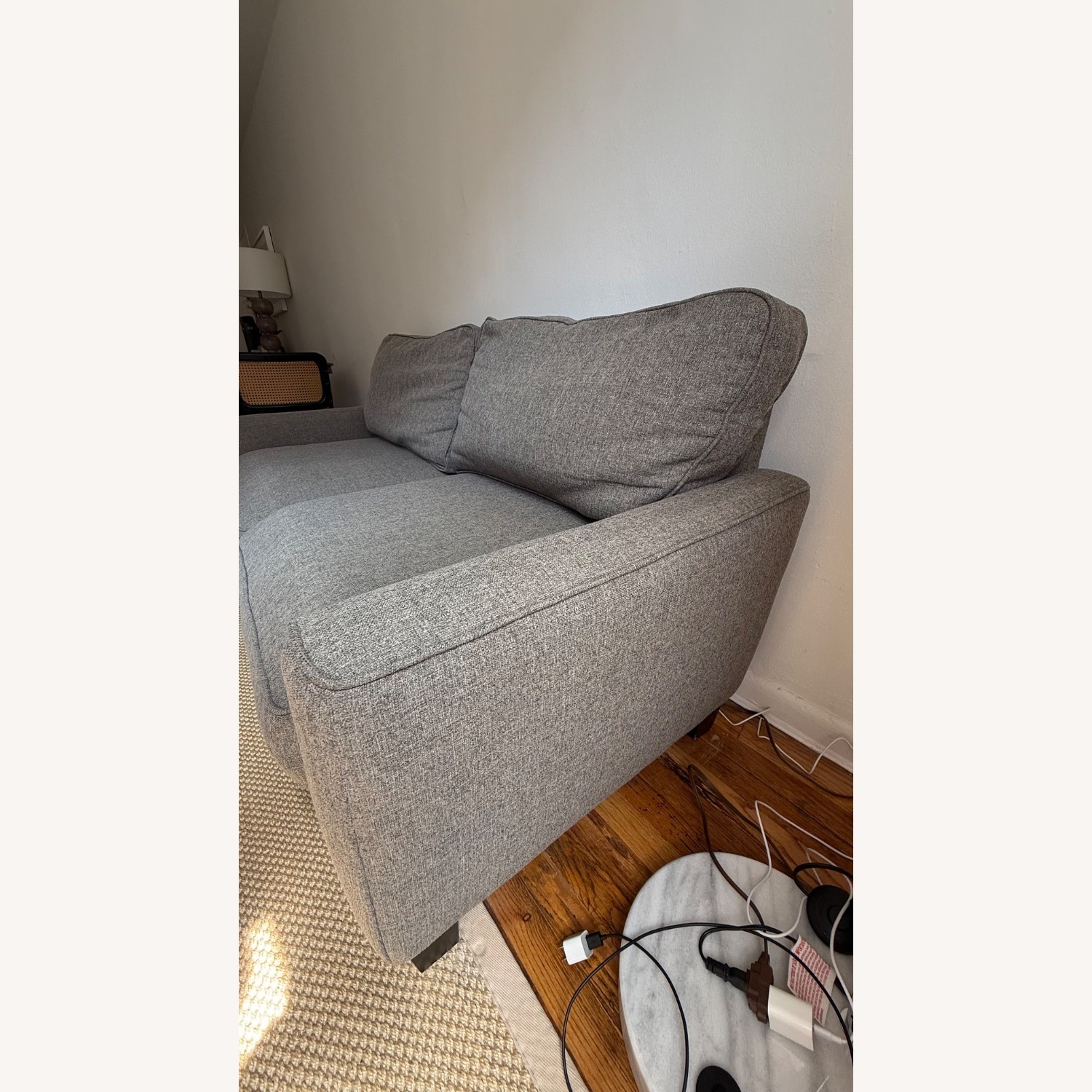 Light Grey Sofa - image-4