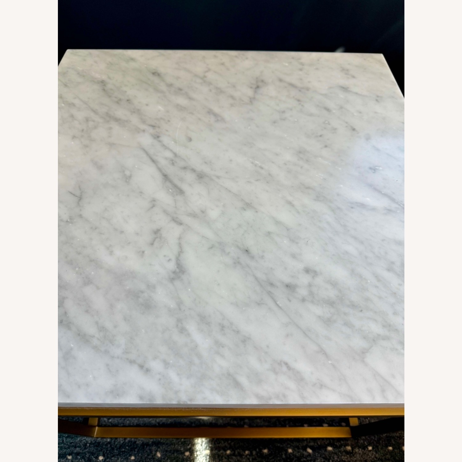 RH Nicholas Marble Square Side Table x 2 - image-11