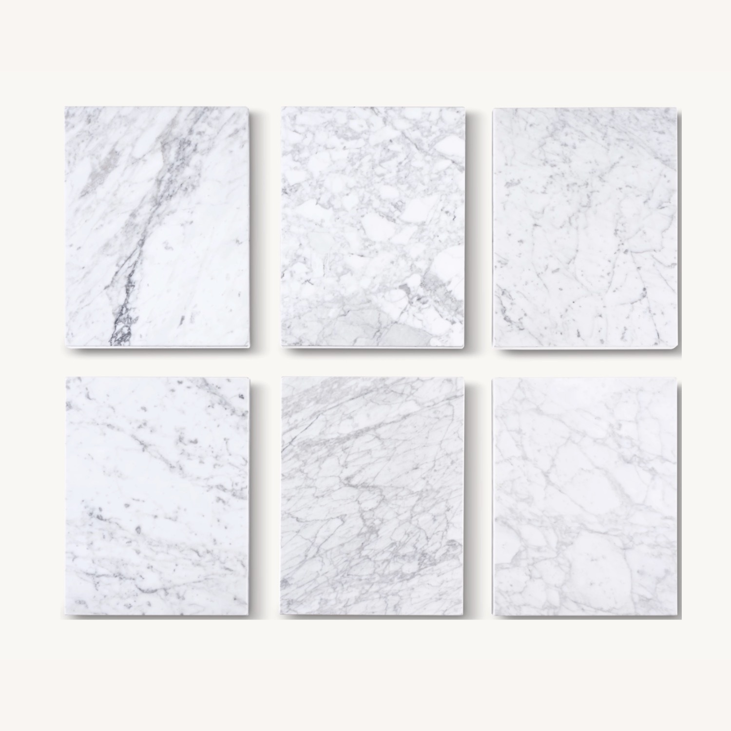 RH Nicholas Marble Square Side Table x 2 - image-2