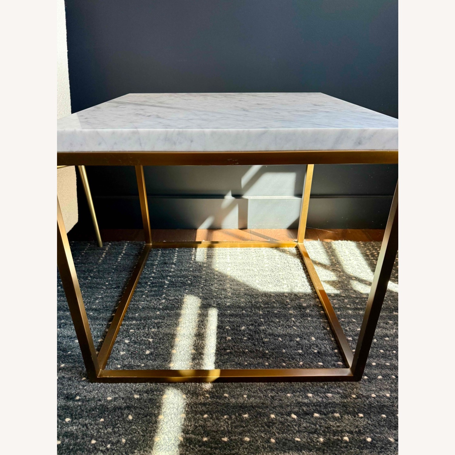 RH Nicholas Marble Square Side Table x 2 - image-16