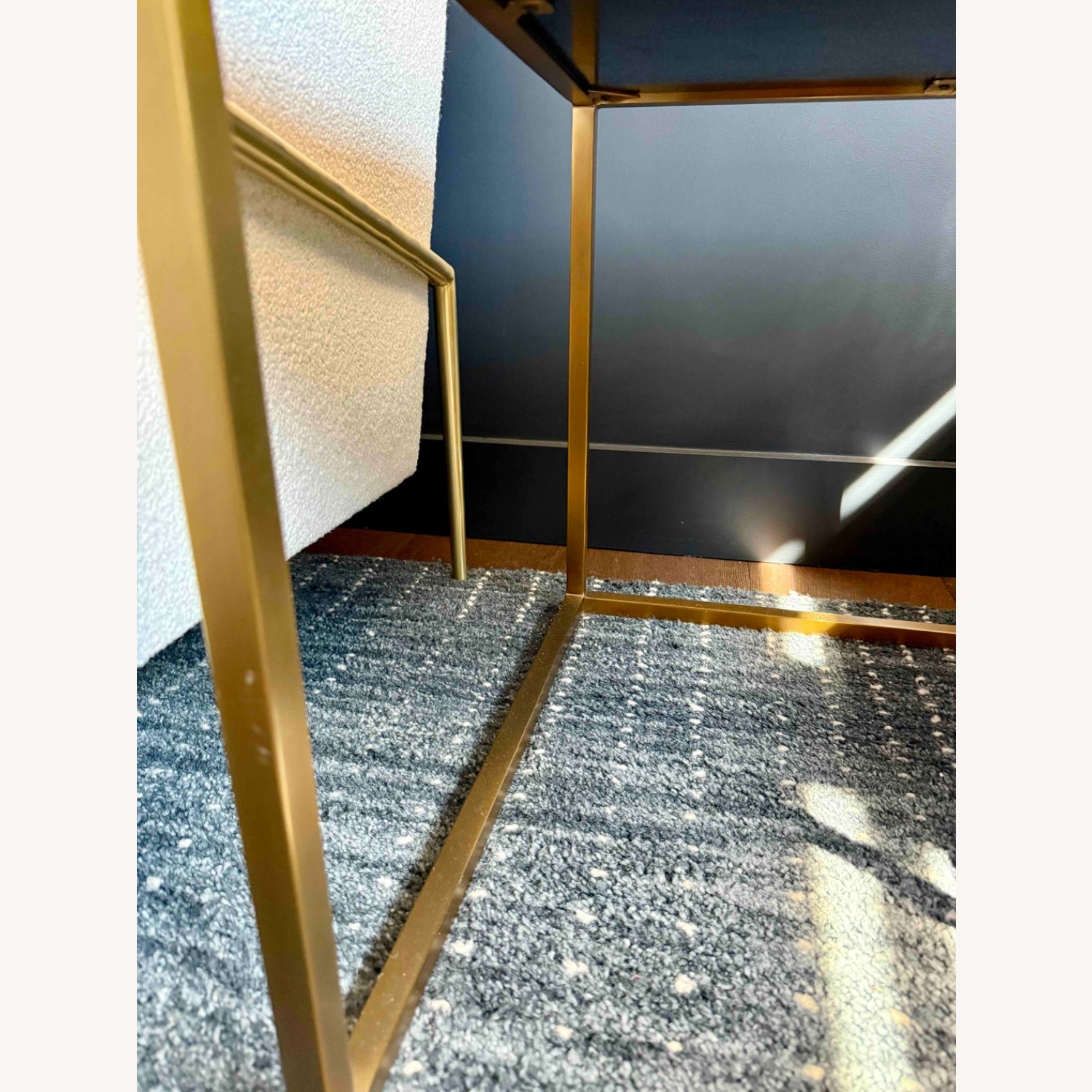 RH Nicholas Marble Square Side Table x 2 - image-13