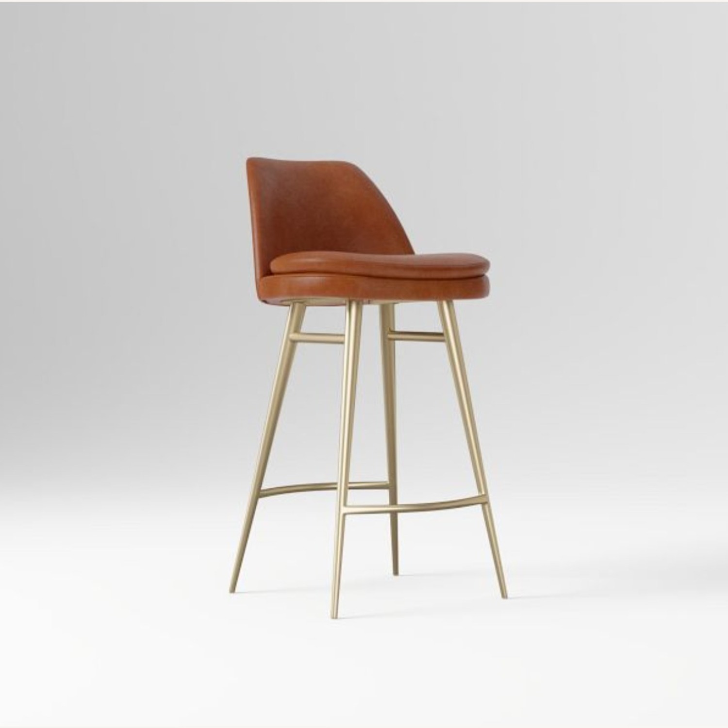 Finley Leather Counter Stool - image-2