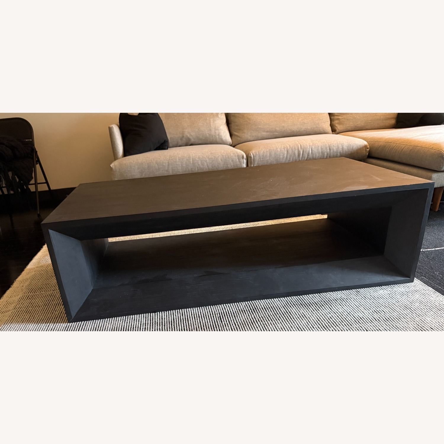 Vernon 56" Wood Coffee Table - image-2