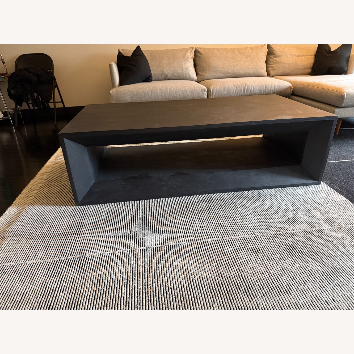 Vernon 56" Wood Coffee Table - image-1