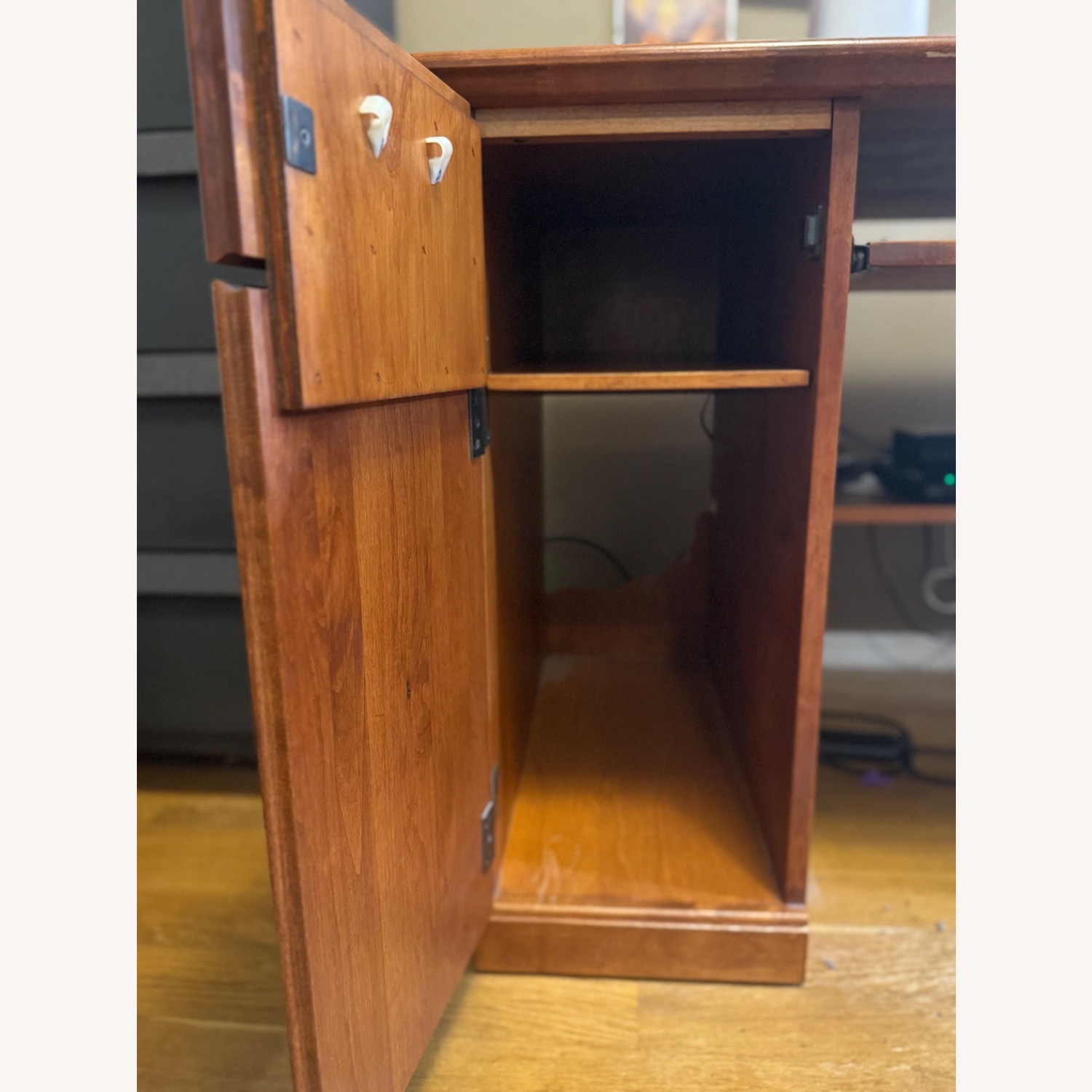 Cherry-wood Home Office Desk - image-12