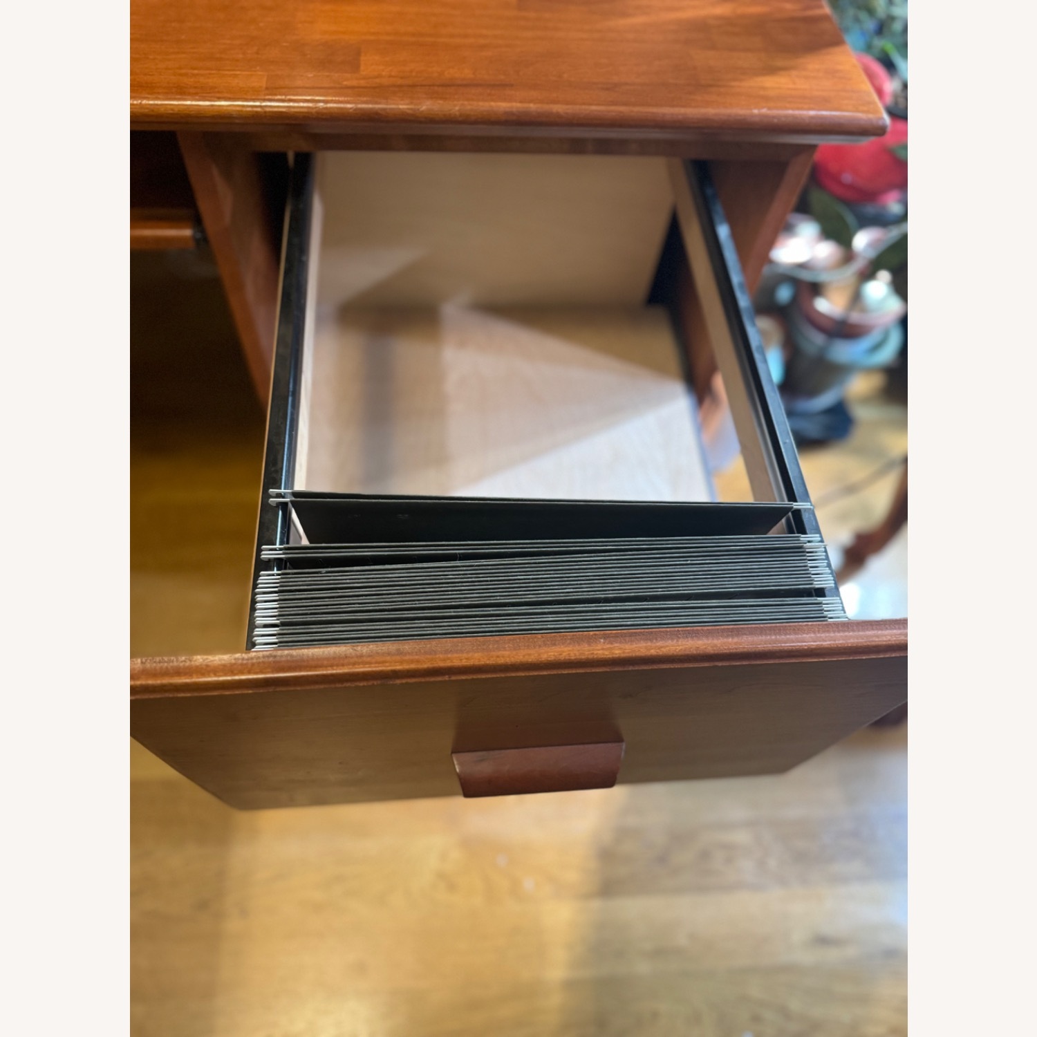 Cherry-wood Home Office Desk - image-7