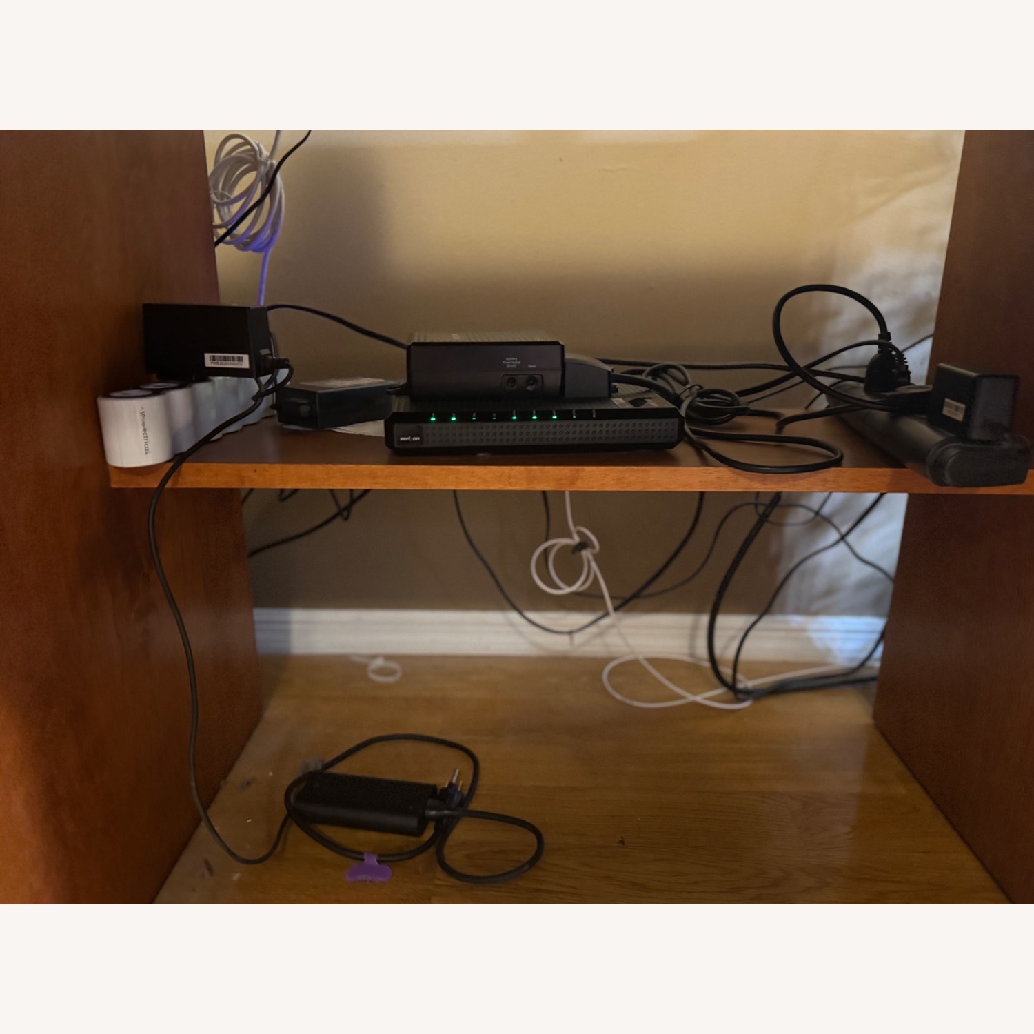 Cherry-wood Home Office Desk - image-8