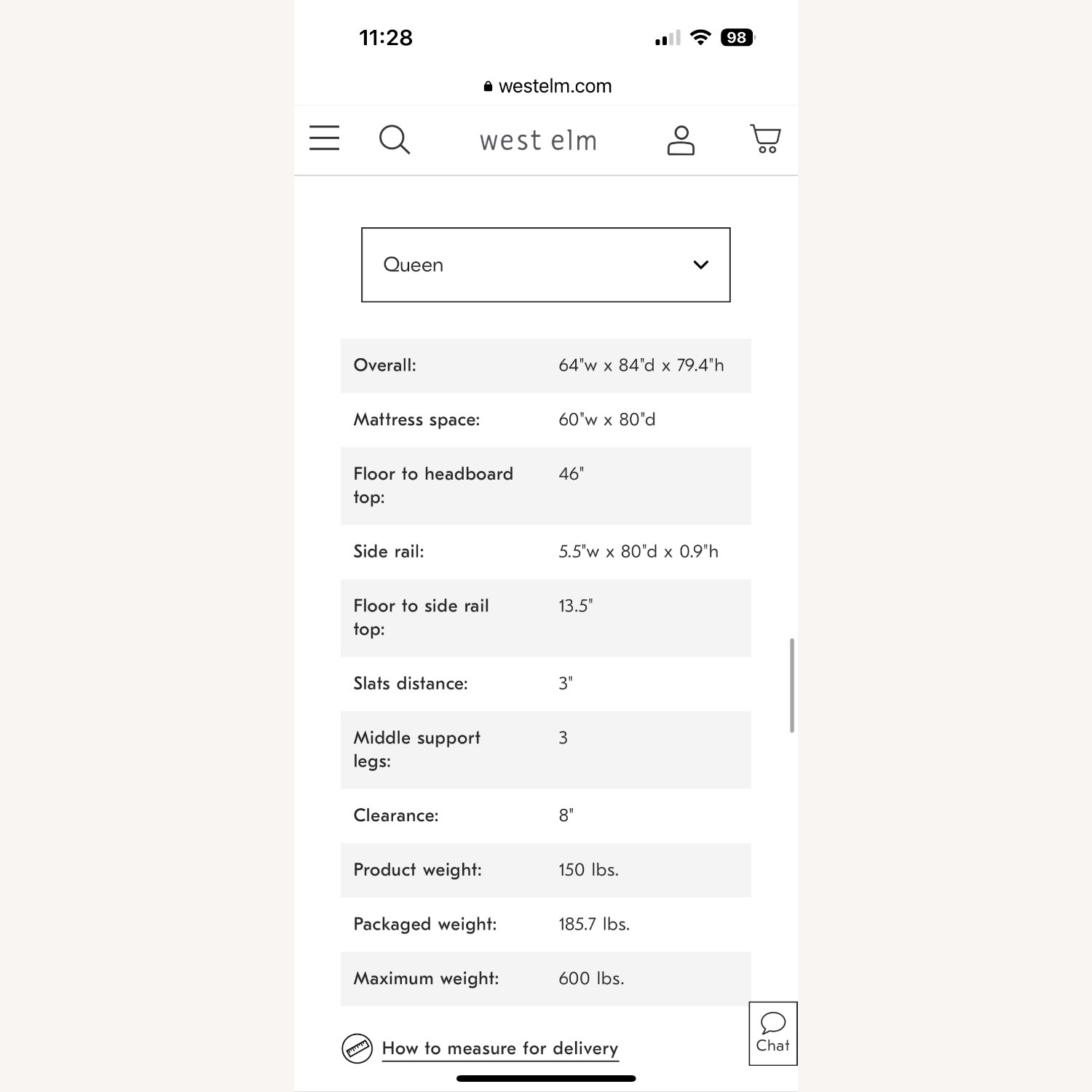 West Elm Mid Century Bed - image-4