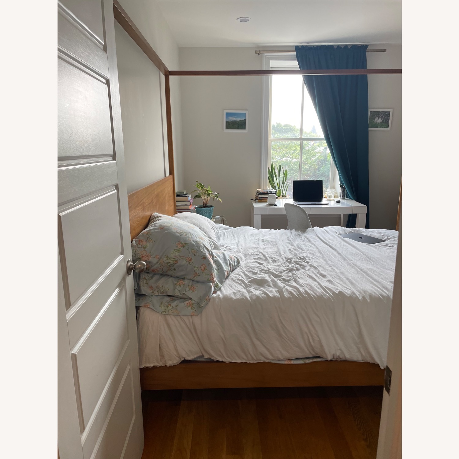 West Elm Mid Century Bed - image-7