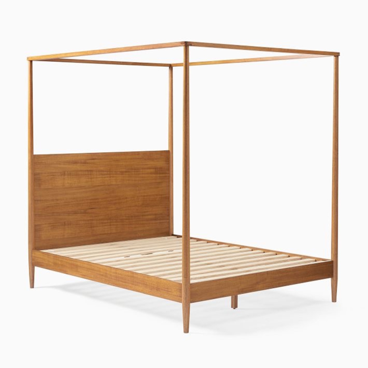West Elm Mid Century Bed - image-3