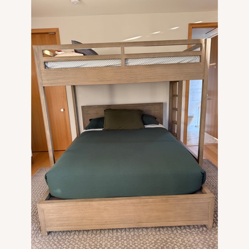 Used RH Laguna Loft-Over-Queen Platform Bed for sale on AptDeco