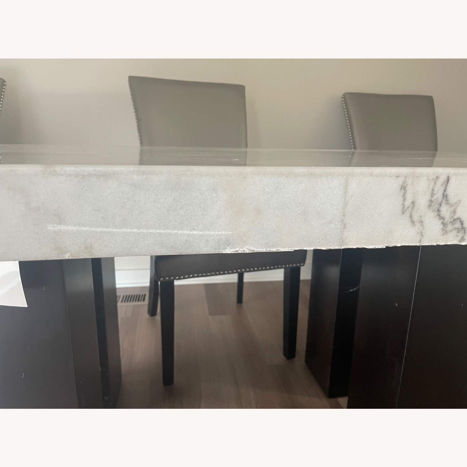 Artemis Marble Dining Set with 4 Chairs - image-4