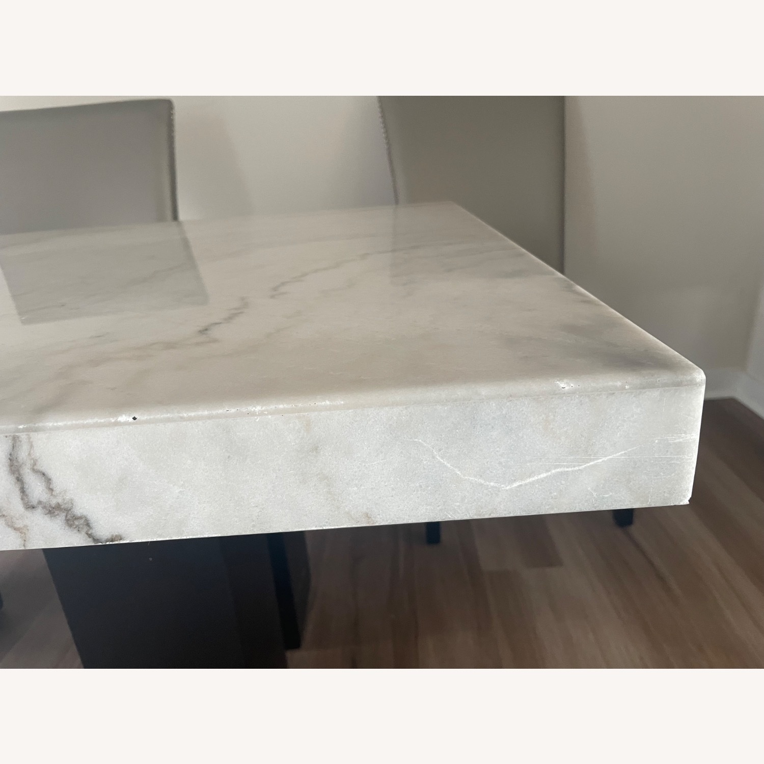 Artemis Marble Dining Set with 4 Chairs - image-7