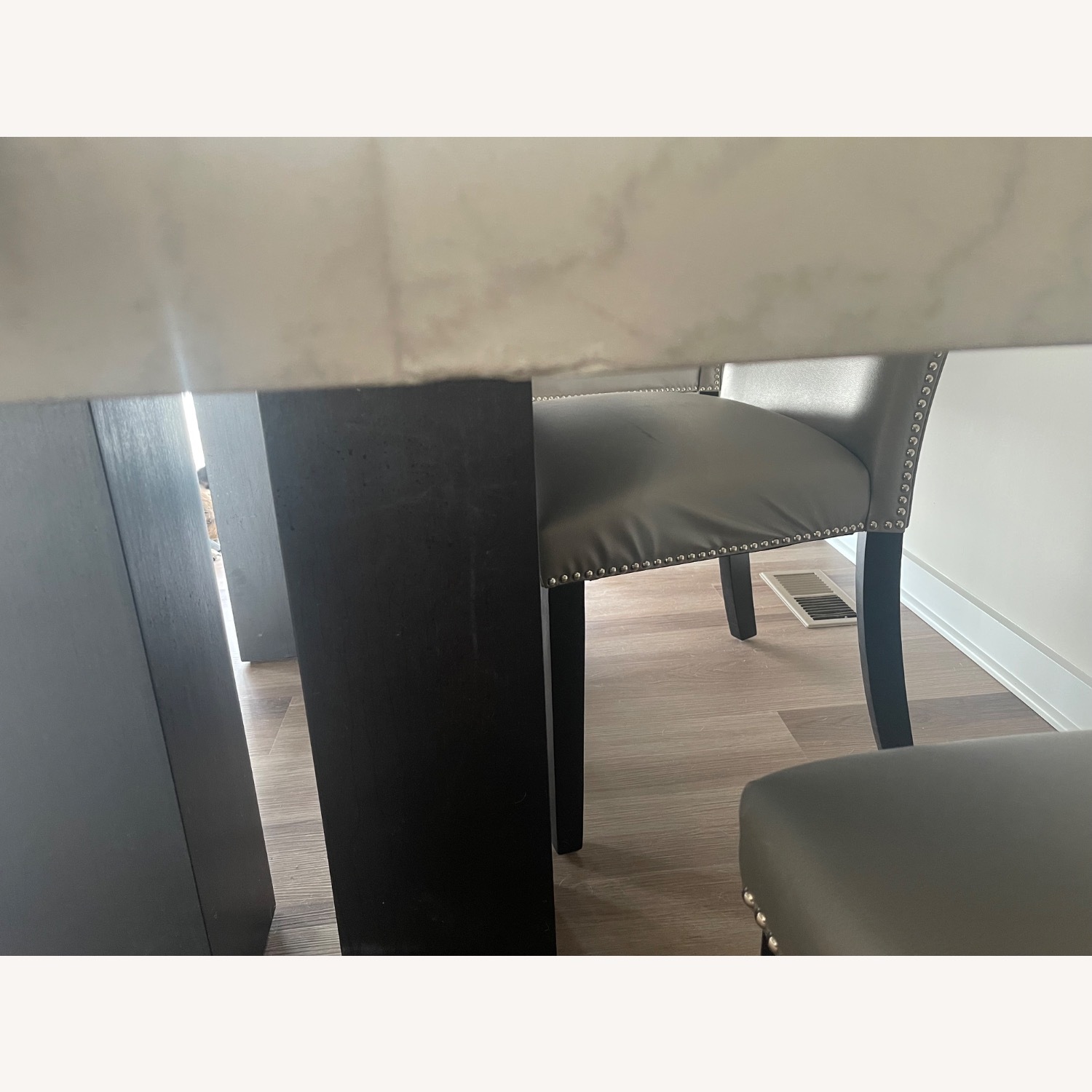 Artemis Marble Dining Set with 4 Chairs - image-10