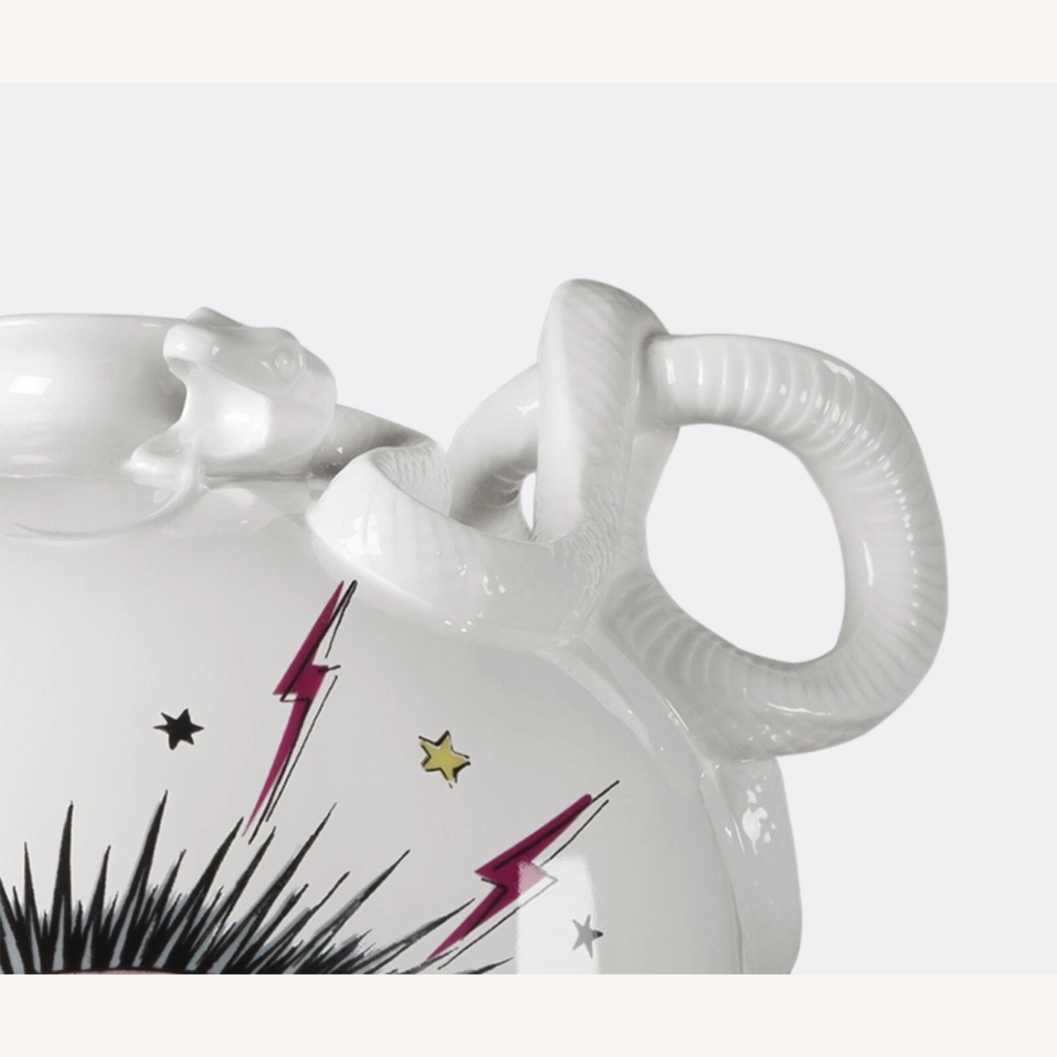 GUCCI Richard Ginori Star Eye Porcelain Vase - image-3