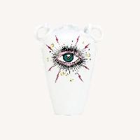 GUCCI Richard Ginori Star Eye Porcelain Vase