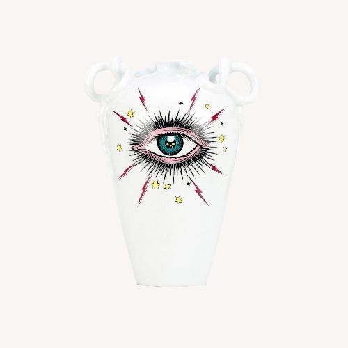 Used GUCCI Richard Ginori Star Eye Porcelain Vase for sale on AptDeco