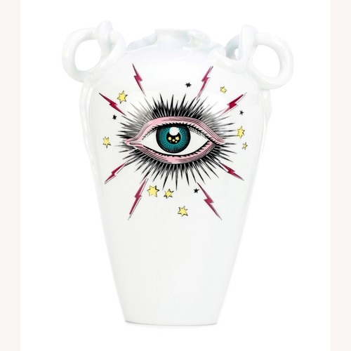 Used GUCCI Richard Ginori Star Eye Porcelain Vase for sale on AptDeco