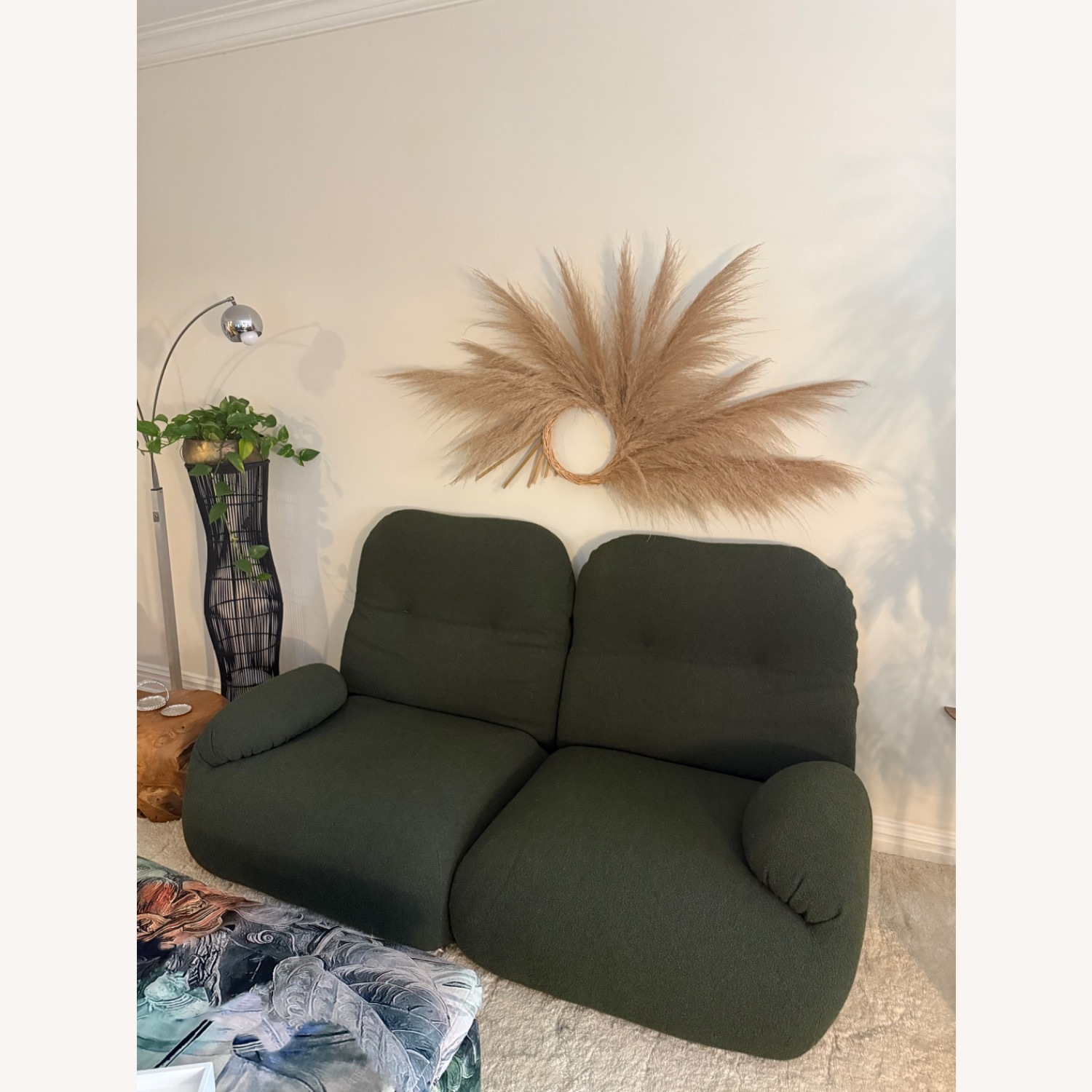 2 Piece Herman Miller Luva Modular Sofa  - image-4