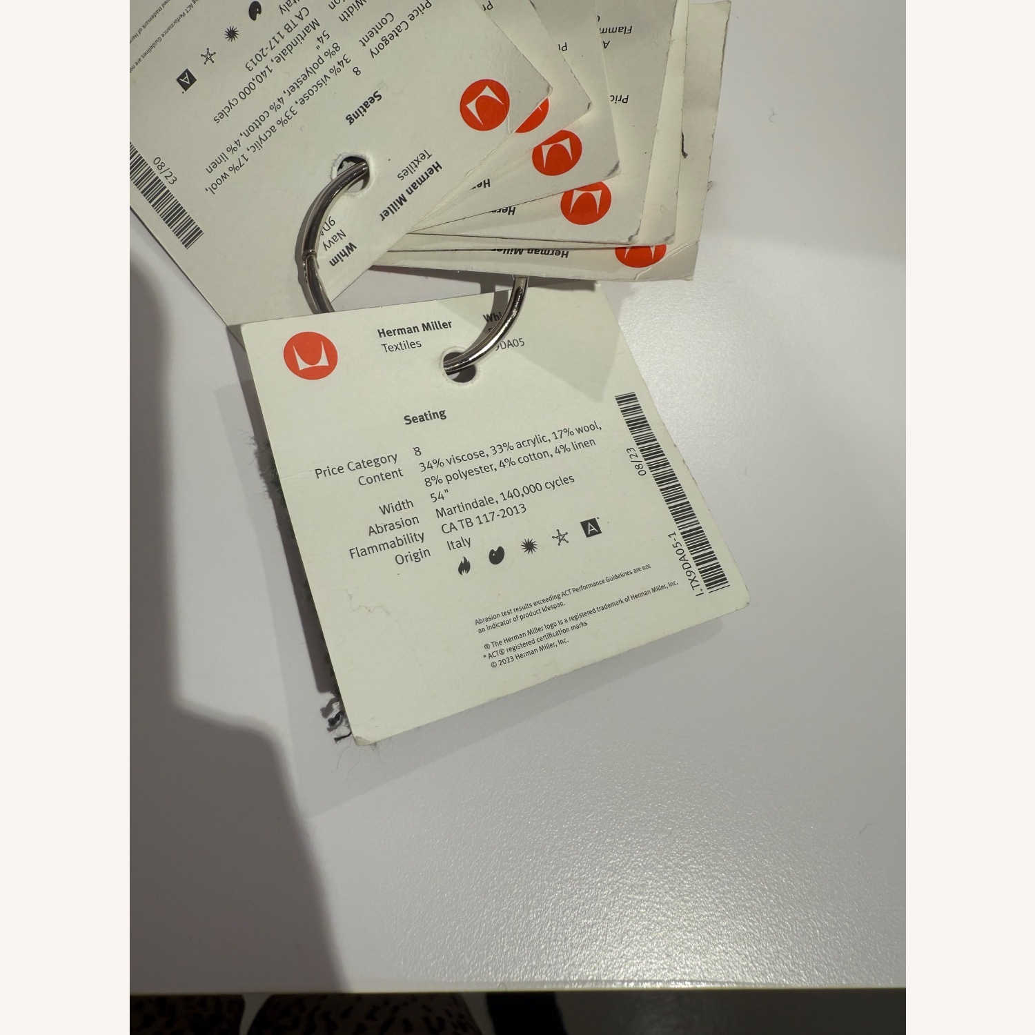 2 Piece Herman Miller Luva Modular Sofa  - image-8