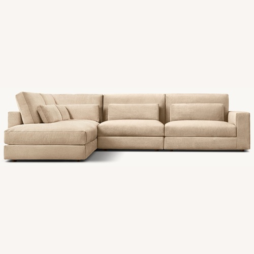 Used RH Lugano Line Sectional Sofa  for sale on AptDeco