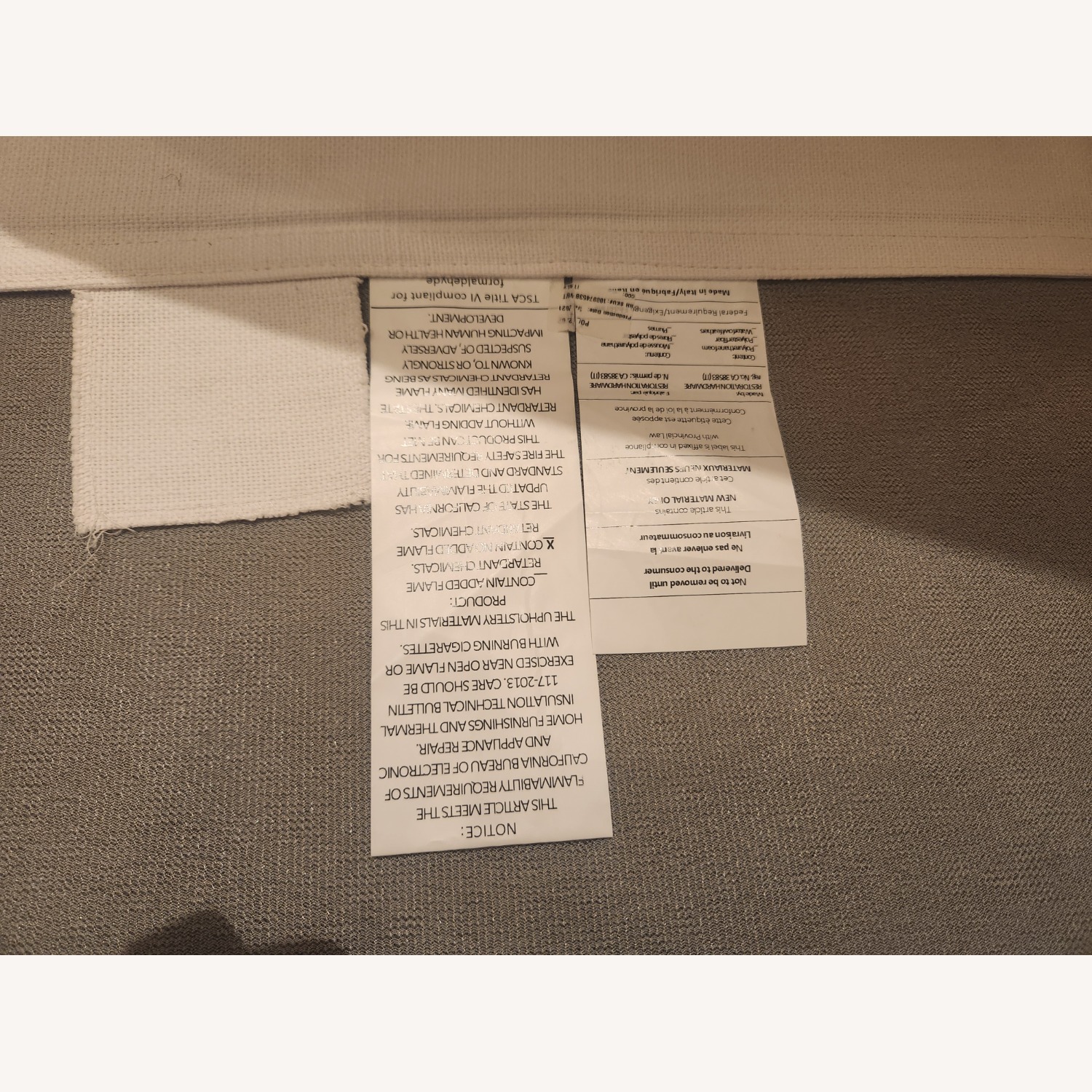 RH Lugano Line Sectional Sofa - image-11