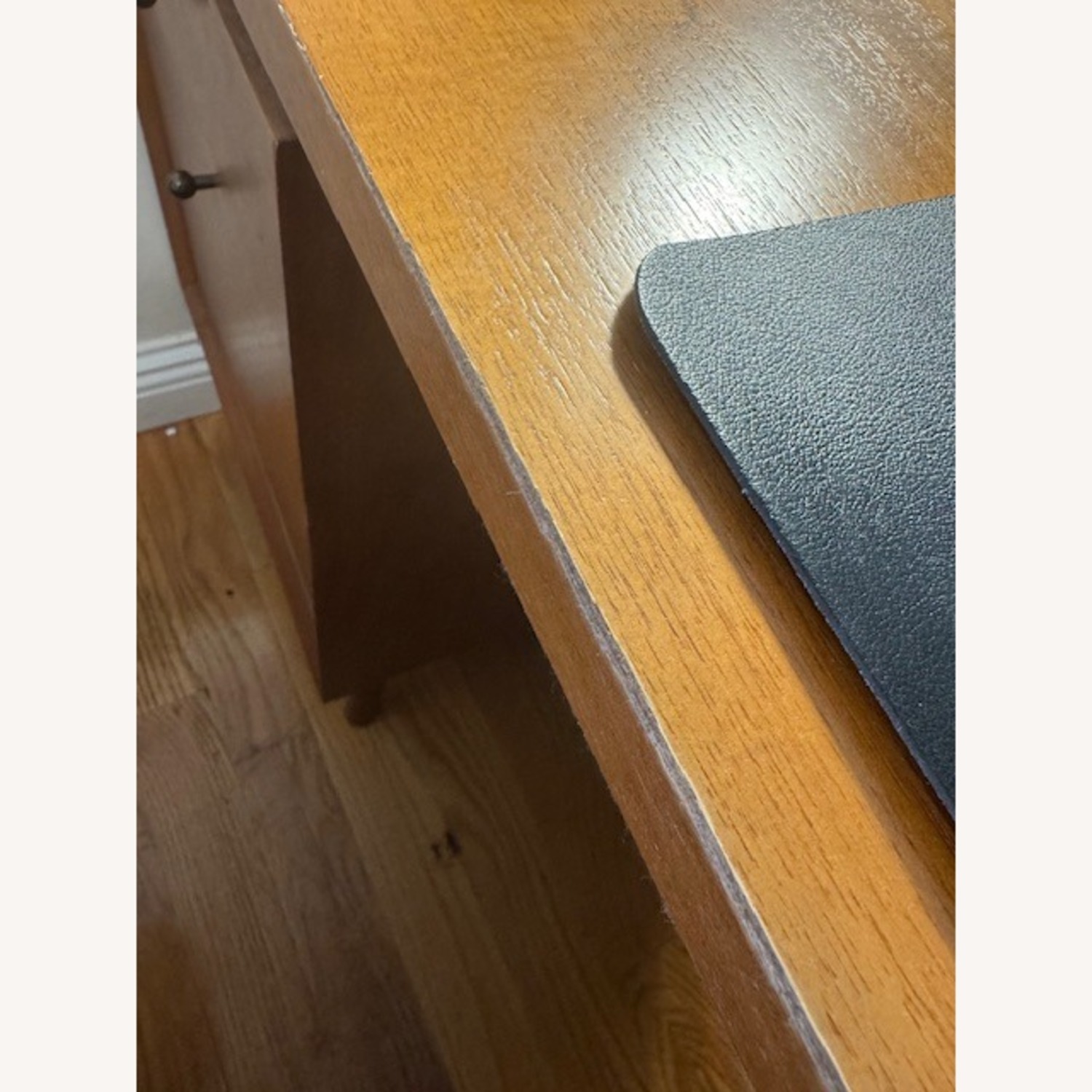 West Elm Desk W File Cabinet - image-3
