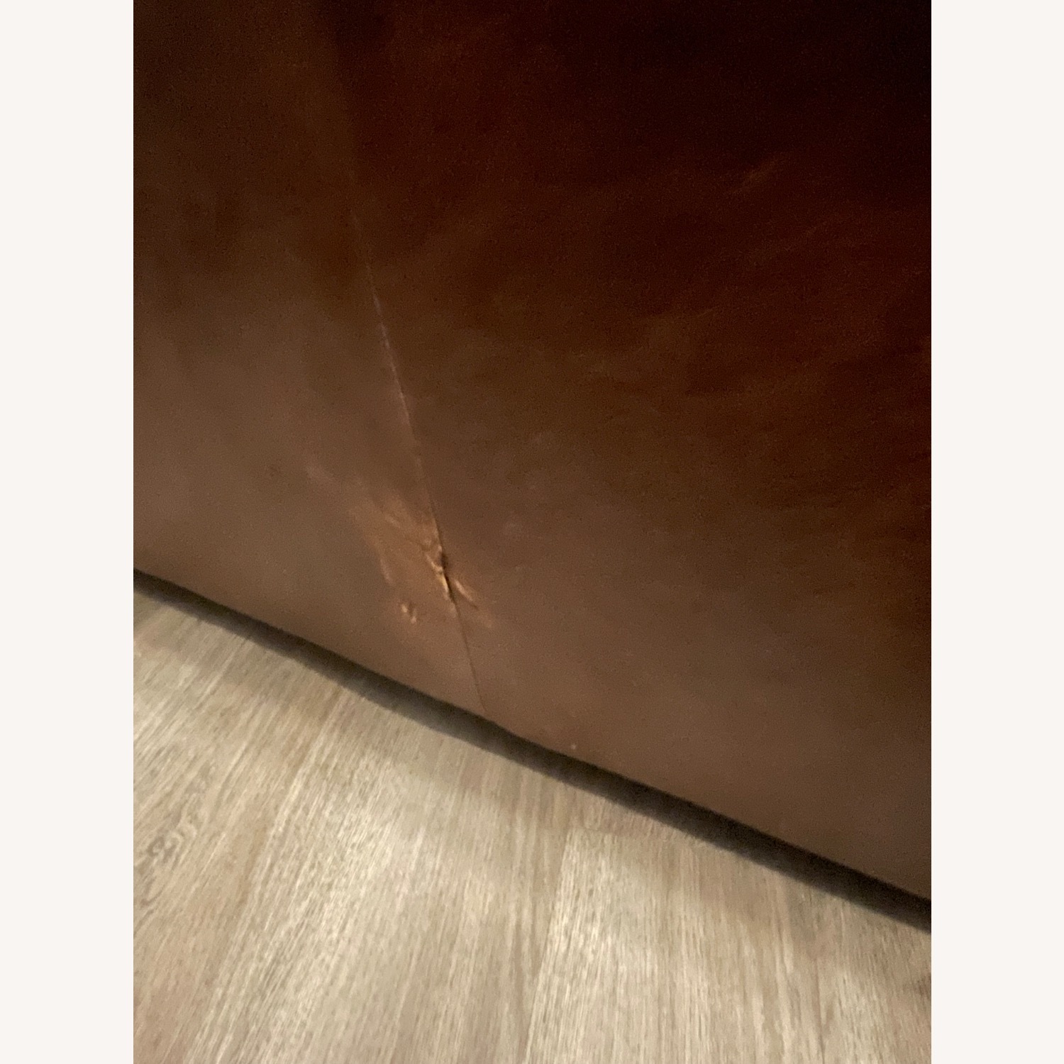 Italian Leather Sofa - image-2