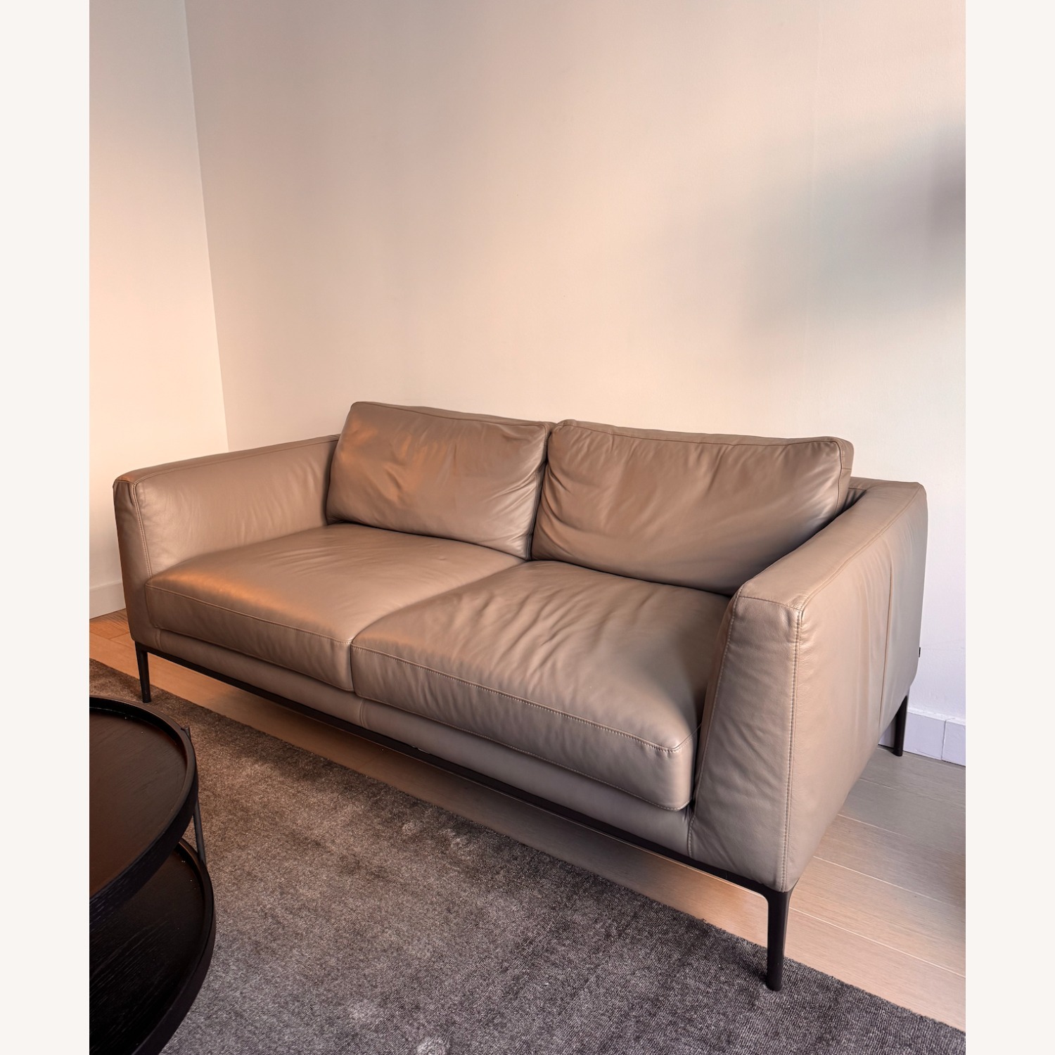 EQ3 Oma Italian Leather Couch - image-3