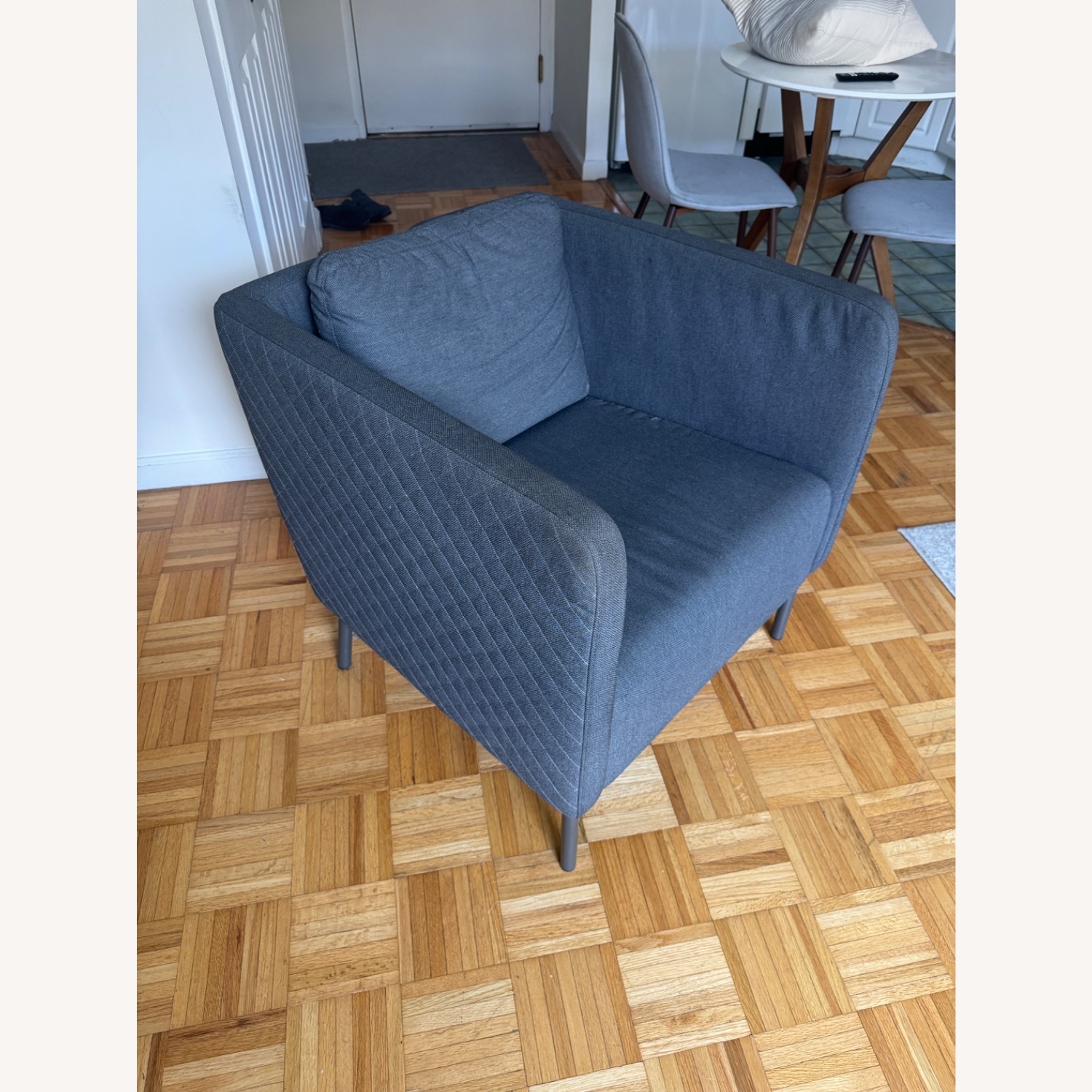 Ikea Dark Blue Arm Chair Ikea Ekero Living Room Ekero Chair Cover