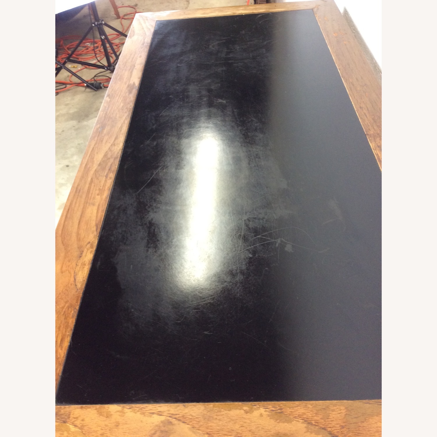 Mid Century Drop Leaf Bar Cart with 2 Drawers - image-24