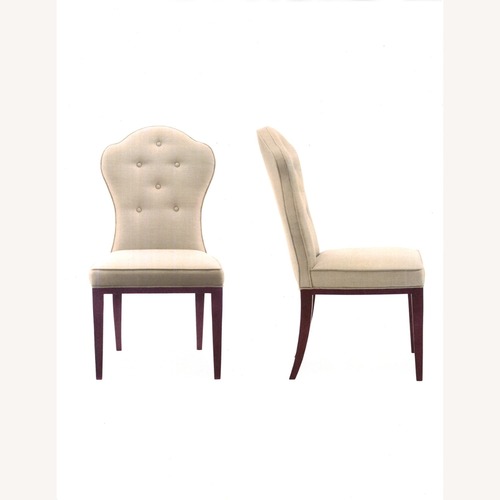 Used Bernhardt Dining Chairs and Round Table for sale on AptDeco