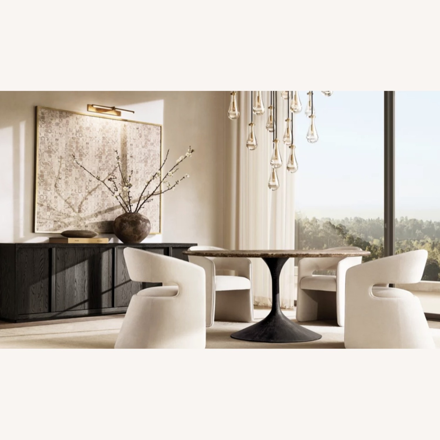 Restoration Hardware Bezier 4-Door Sideboard - image-1