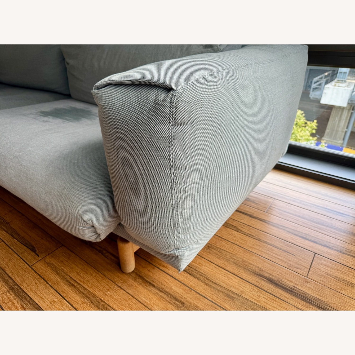 Muuto Rest 3 Seater Oak/Steelcut Kvadrat - image-3