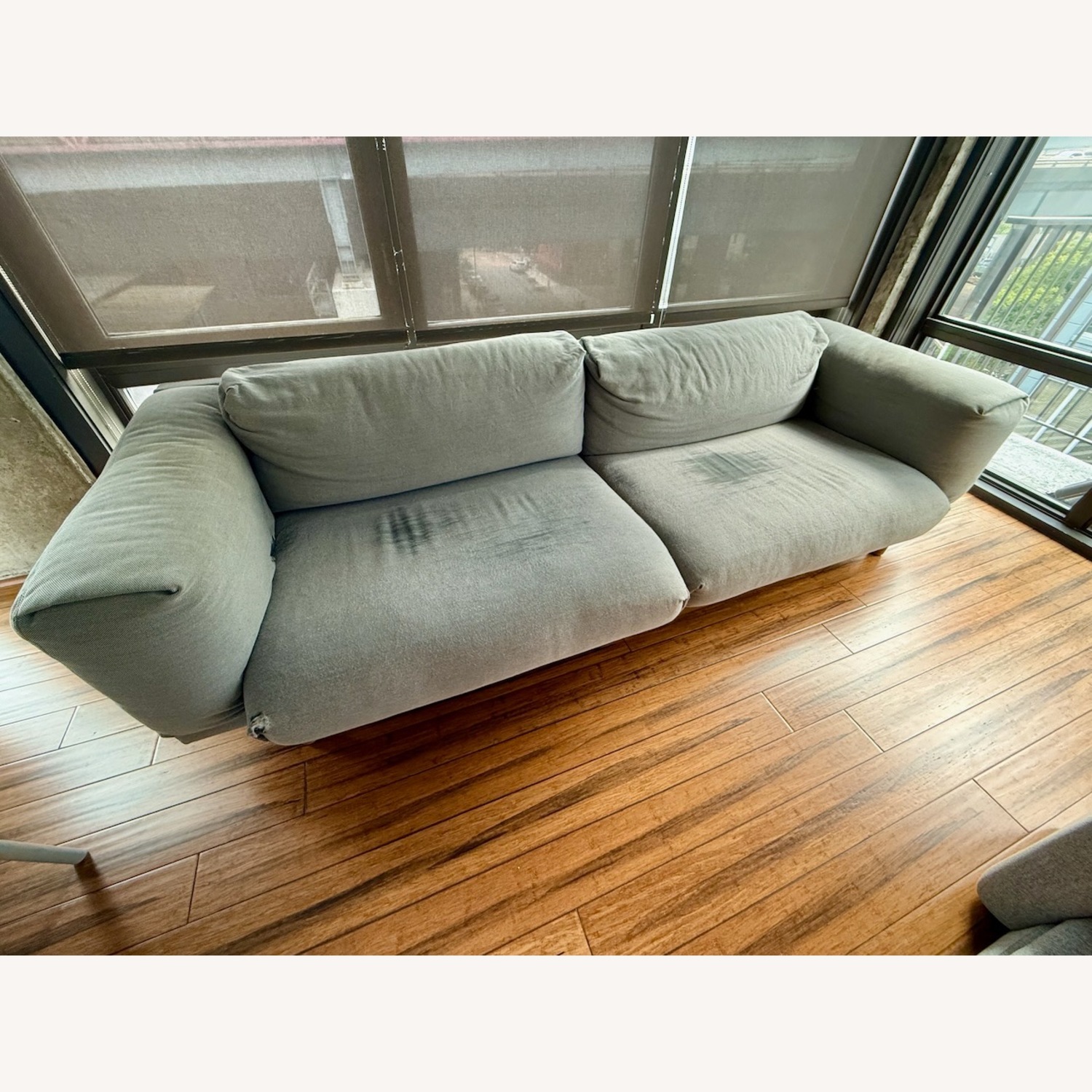 Muuto Rest 3 Seater Oak/Steelcut Kvadrat - image-1