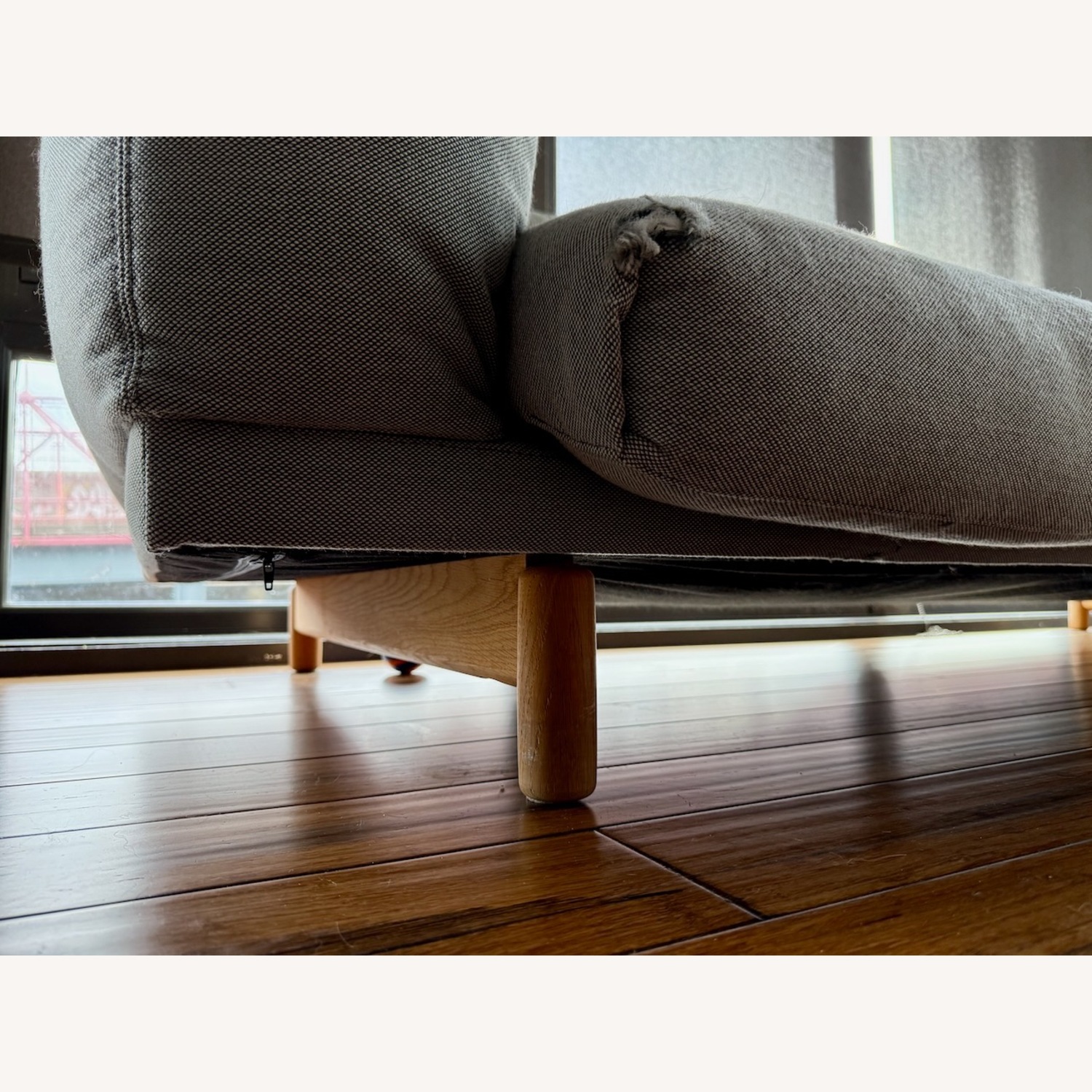 Muuto Rest 3 Seater Oak/Steelcut Kvadrat - image-7