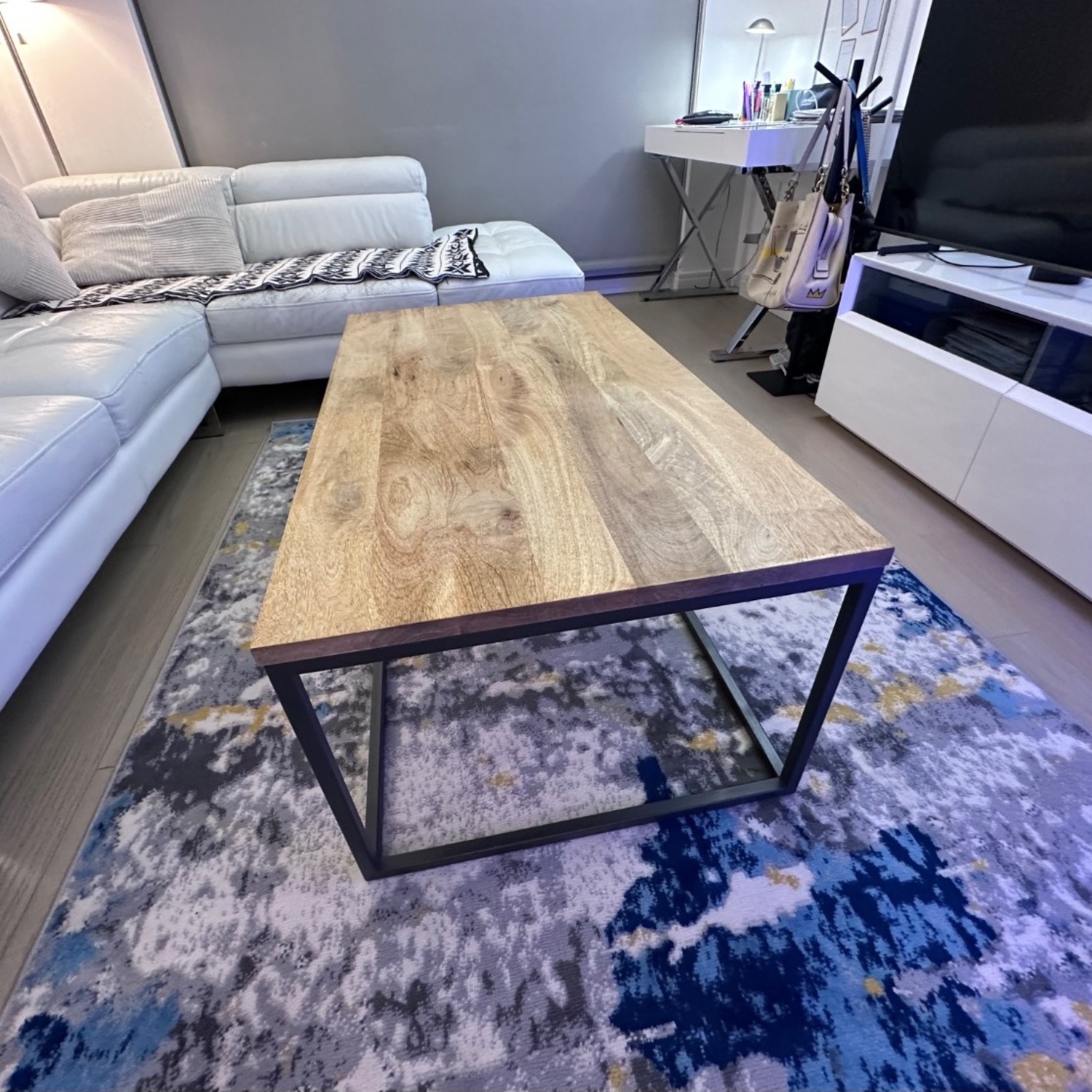 West Elm Streamline Coffee Table - image-5