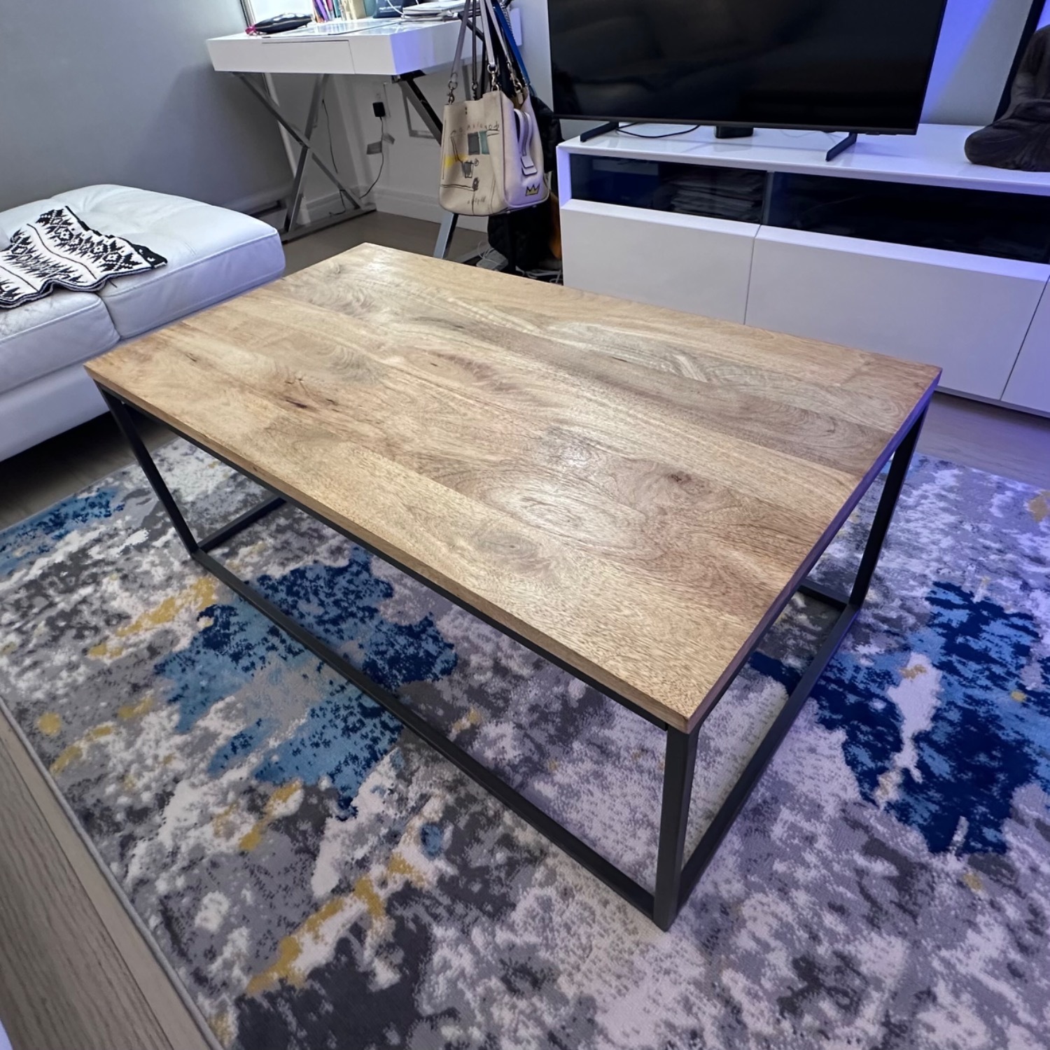 West Elm Streamline Coffee Table - image-3