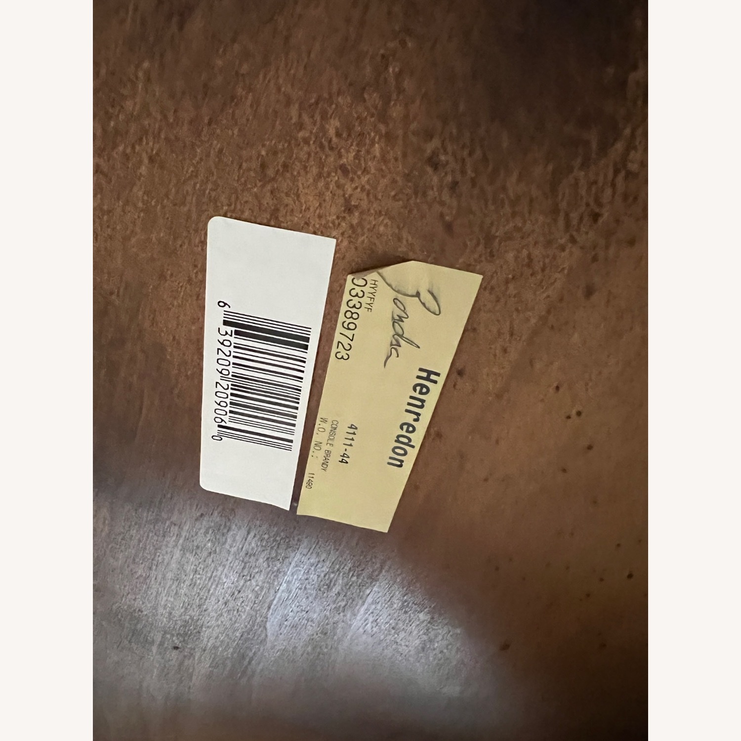  Traditional Spanish Henredon Wood Foyer Table - image-9