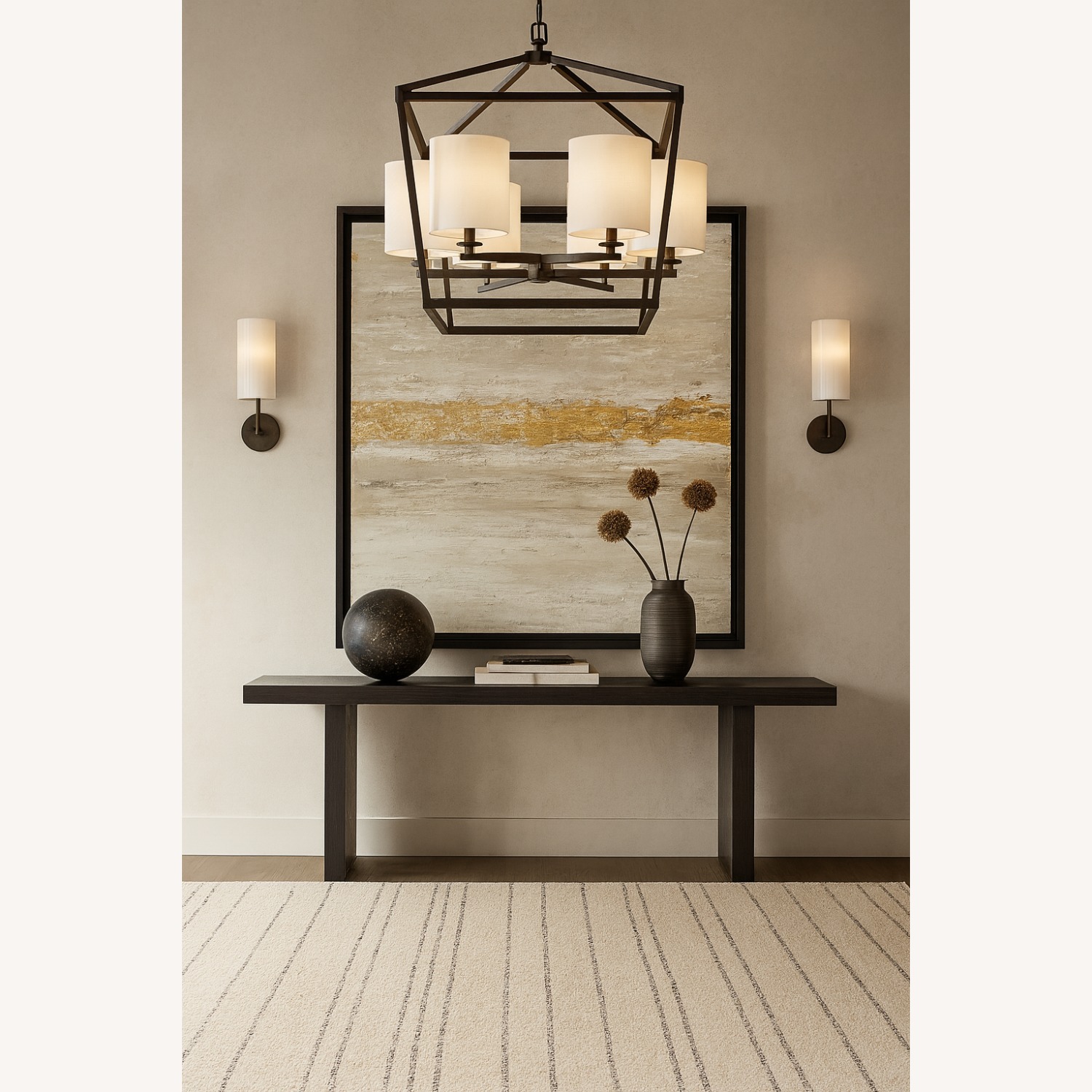 Restoration Hardware Leni Wool Flatweave Rug - image-0