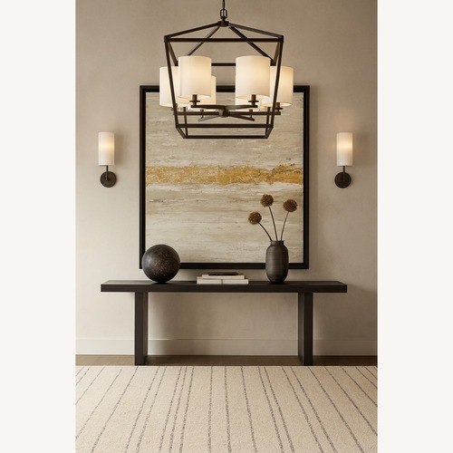 Used Restoration Hardware Leni Wool Flatweave Rug for sale on AptDeco