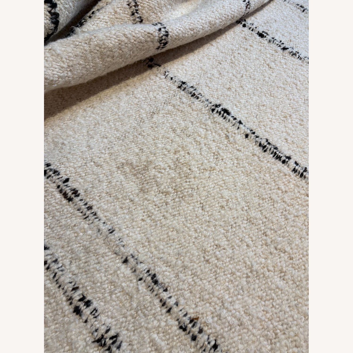 Restoration Hardware Leni Wool Flatweave Rug - image-15