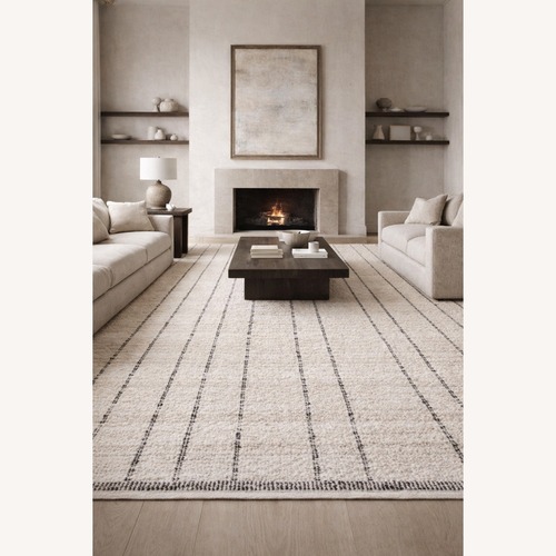 Used Restoration Hardware Leni Wool Flatweave Rug for sale on AptDeco