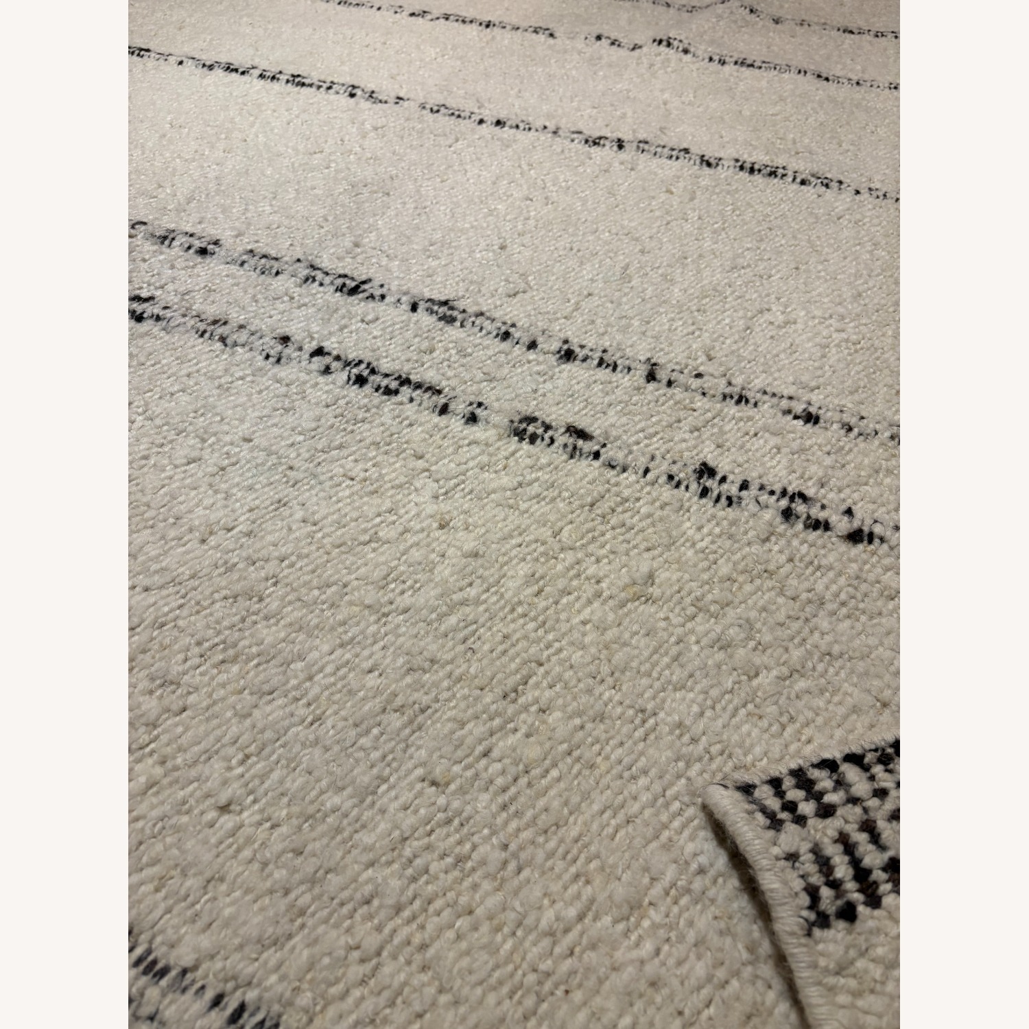 Restoration Hardware Leni Wool Flatweave Rug - image-3