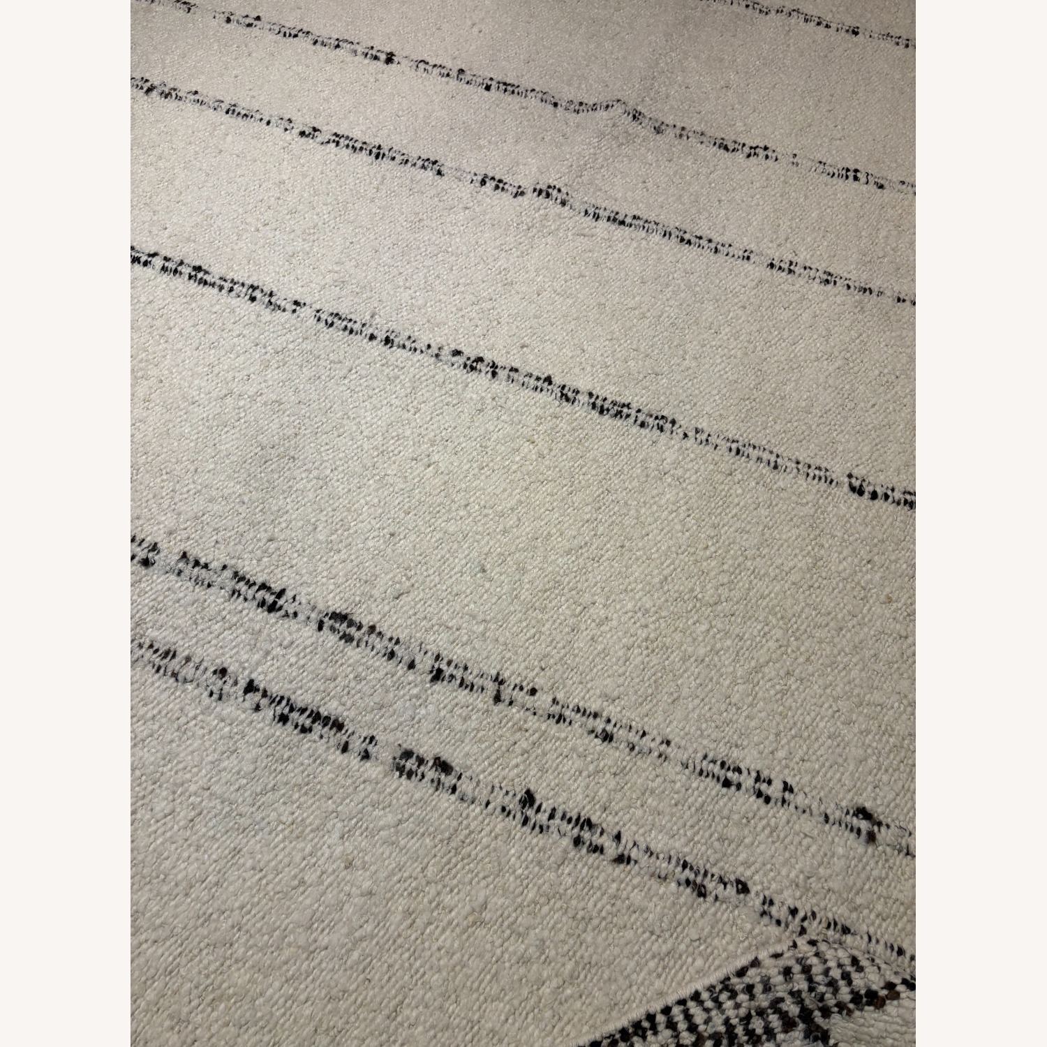 Restoration Hardware Leni Wool Flatweave Rug - image-9